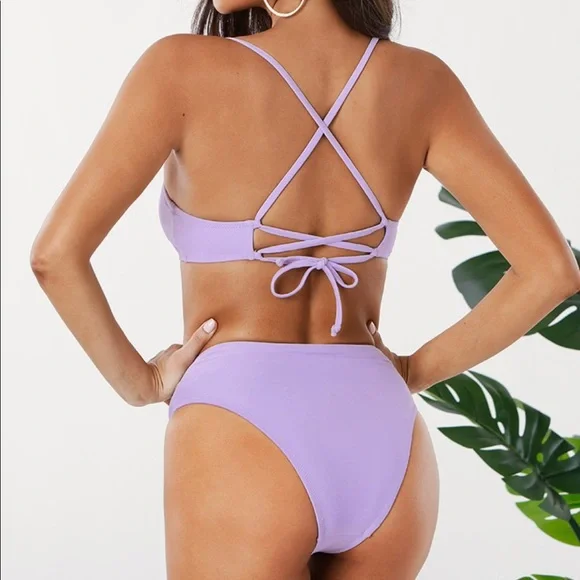 NWT- COLOR ME LILAC PASTEL 2 PIECE-XXL-NEW - Picture 4 of 16